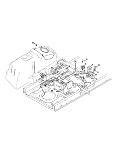 Electrical Diagram and Parts List for Z-FORCEL48 (17CSDALB009-17CSDALB010)(2015) Cub Cadet Lawn Tractor